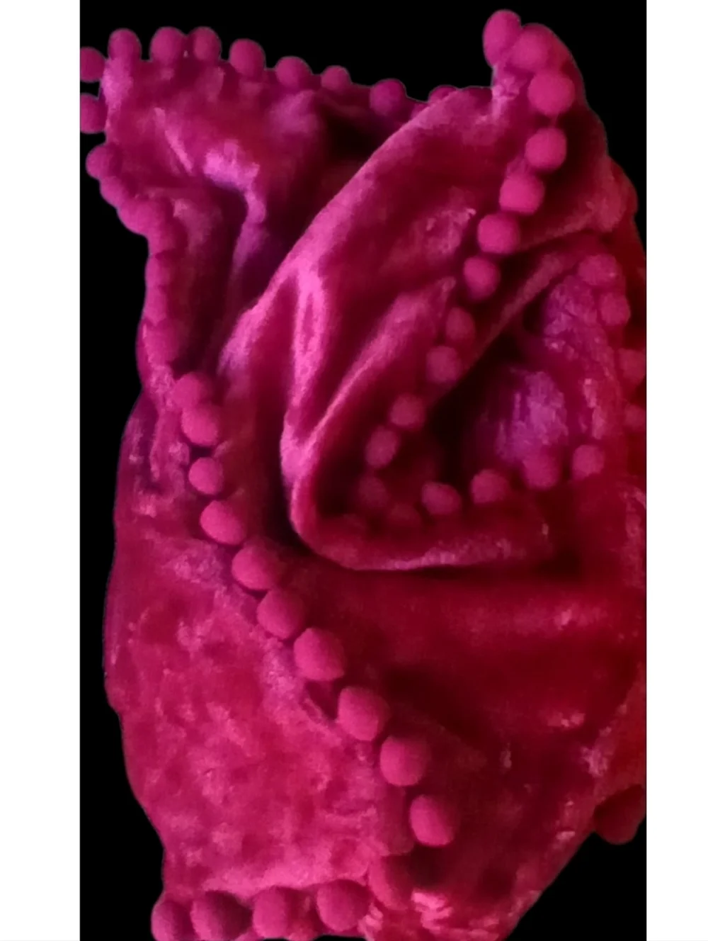 PAVILIA Decorative Plush Pillow Cover Set with Pom Pom